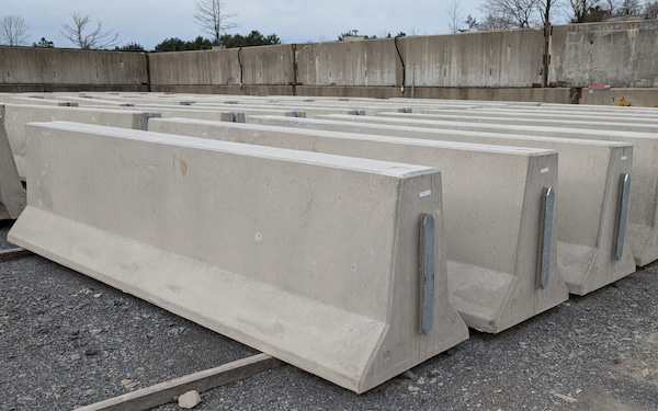 Jersey barriers